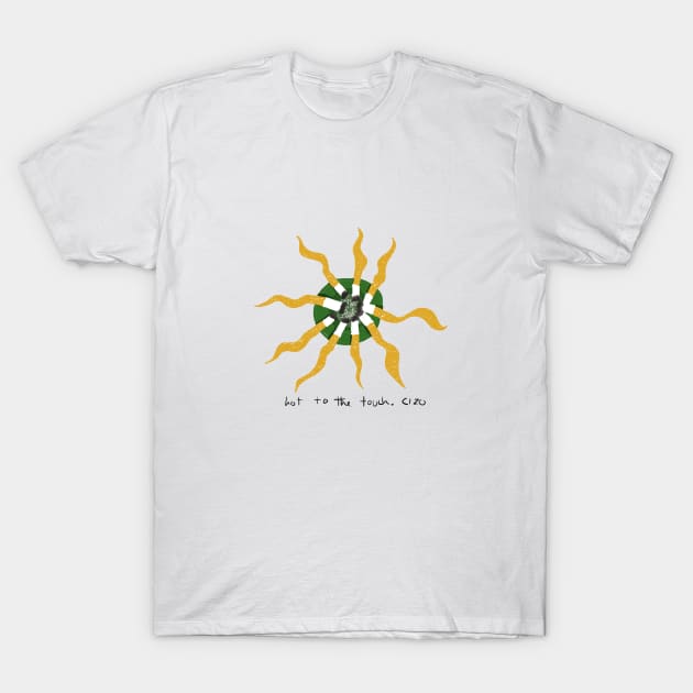 CIGARETTE SUN TEE T-Shirt by C120